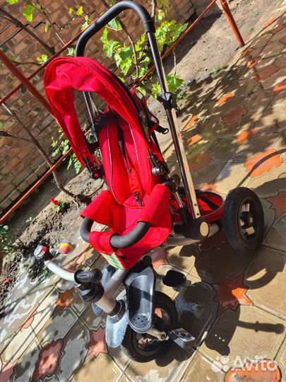 Прогулочная коляска-велосипед