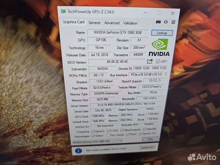 Palit JetStream GTX 1060