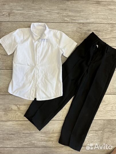 Рубашка белая для мальчика