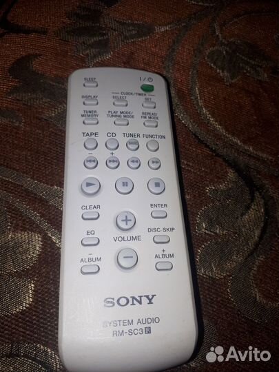Пульт ду panasonic sony