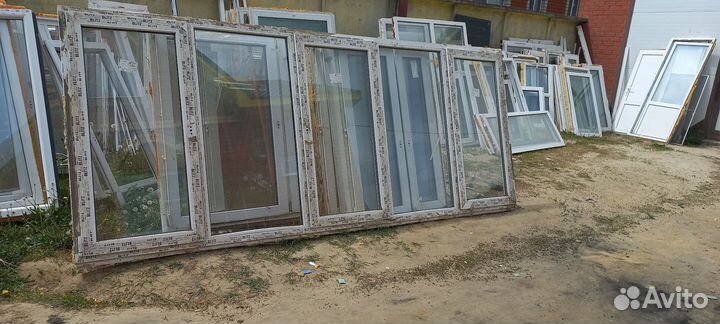Окна пластиковые бу