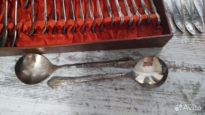 Столовые приборы СССР мельхиор