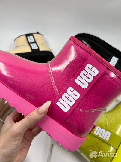 Classic clear mini UGG. Удобные угги