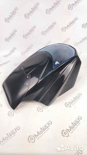 Тюнинг Иж мото обтекатель передний со стеклом черн