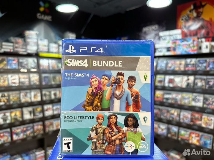 Игры для PS4: The Sims 4 + Дополнение The Sims 4: