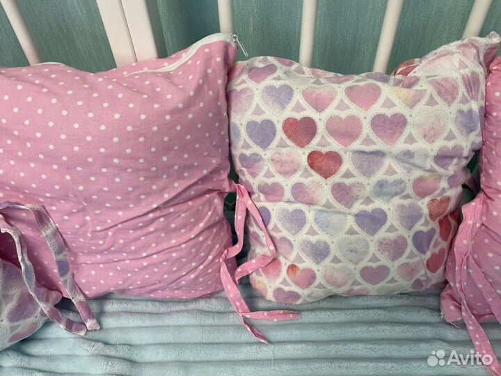 Бортики на кроватку