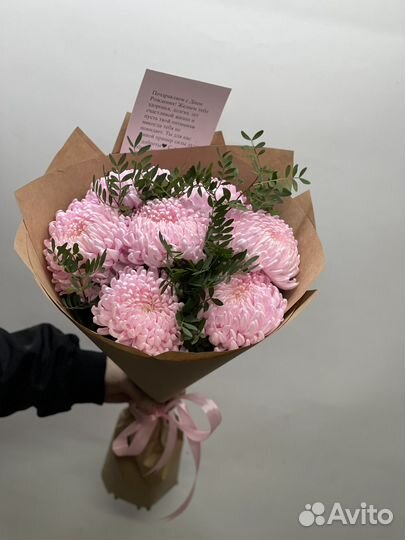 Хризантема цветы