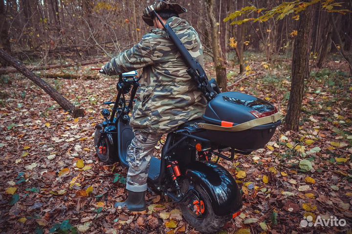 Электроскутер White Siberia PRO