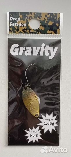 Блесна deep paradox Gravity 1.65g #08