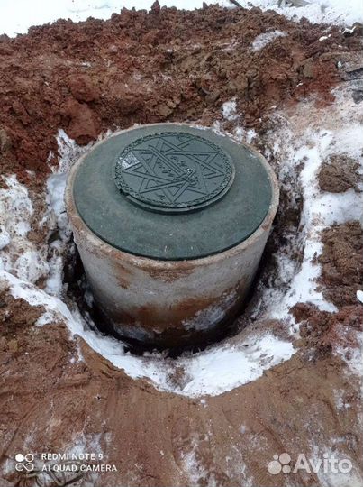 Септик под ключ услуги мини экскаватора