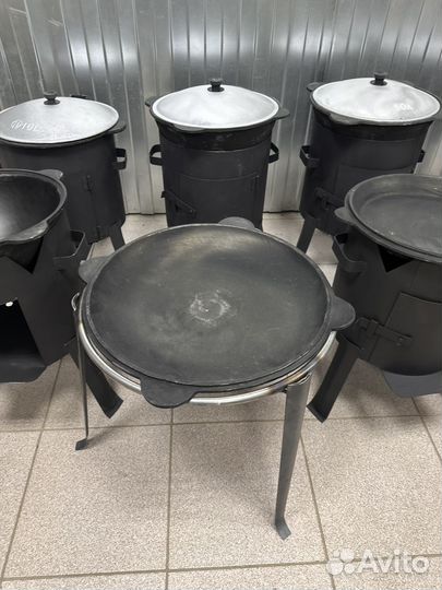 Чугунный садж на 22 литра