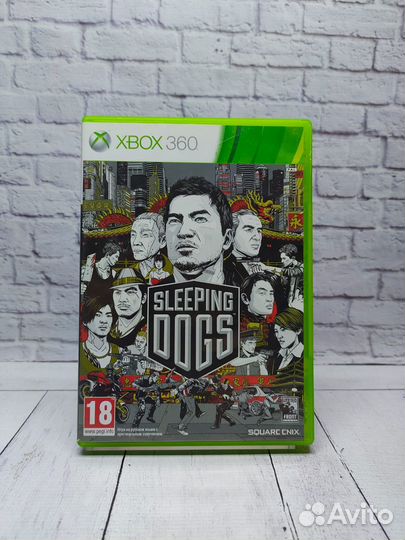 Sleeping dogs (xbox 360, бу)