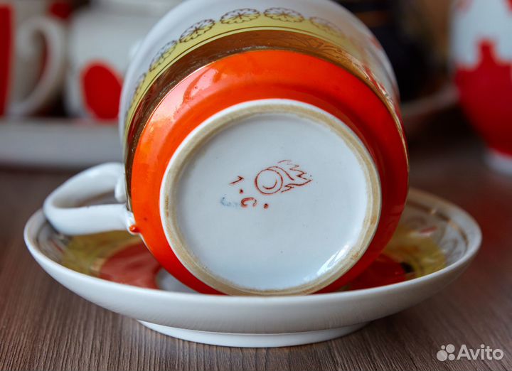 Фарфоровые чашки, УССР