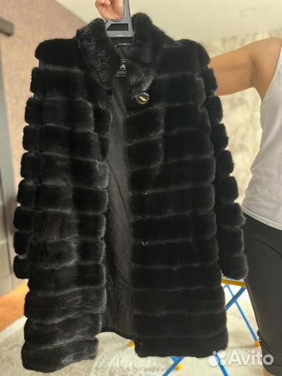 Шуба норковая 46 48 бу