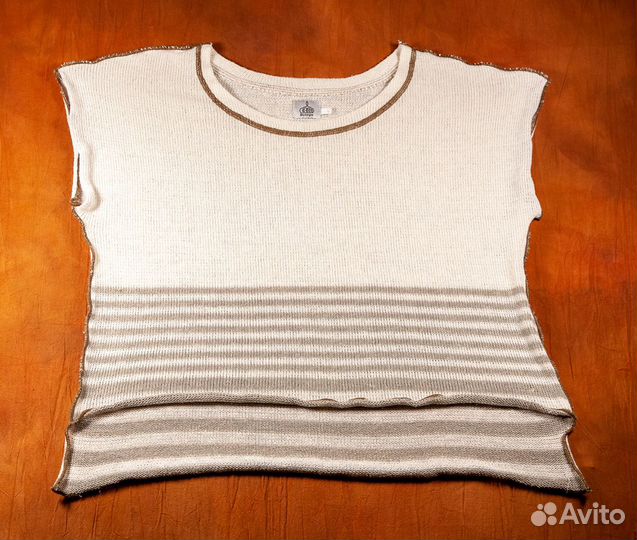 Кофта трик-ж, р-р 46-48, лён