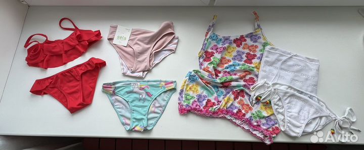 Купальники для девочки, р.116