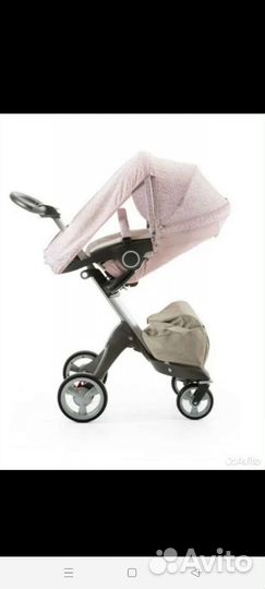 Летний кит на коляску stokke