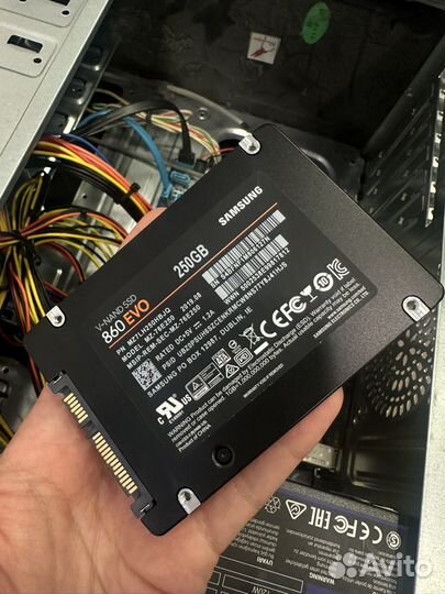 Ssd samsung 860 evo 250gb