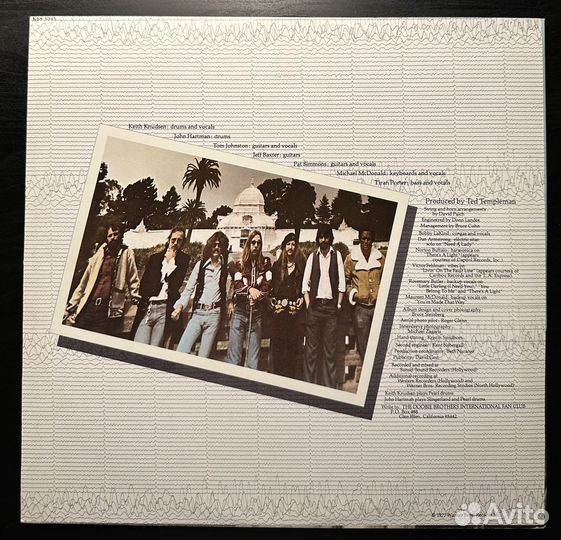 The Doobie Brothers–Livin' On The Fault Line