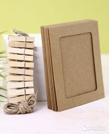 Фоторамка на стену гирлянда декор 15 шт