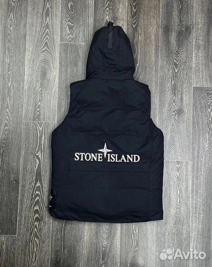 Жилетка Stone island стильная осеняя (топ 2024)