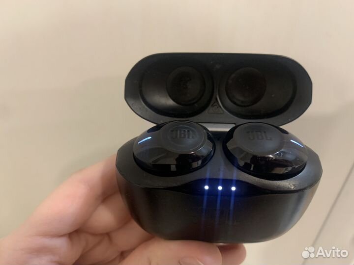 Наушники TWS JBL tune 120 чёрные