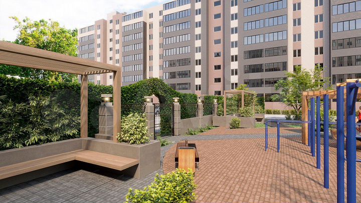 1-к. квартира, 40 м², 5/9 эт.