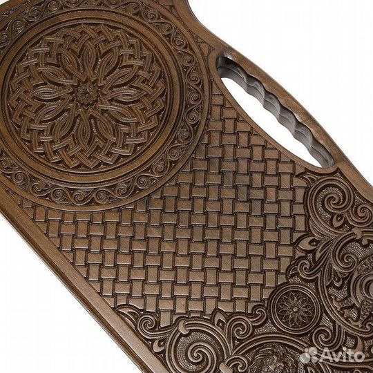 Нарды резные Сторона луны 60 х 60 см бук Армения 62494