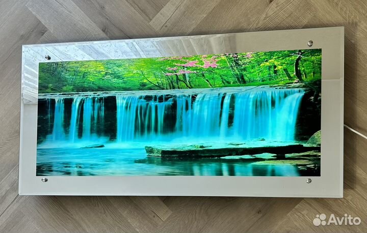 Картина водопад с подсветкой и звуком