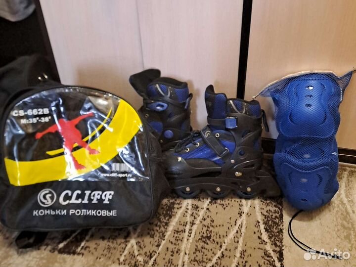 Коньки роликовые