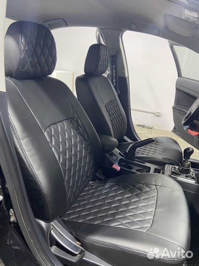 Чехлы Renault Logan ромб