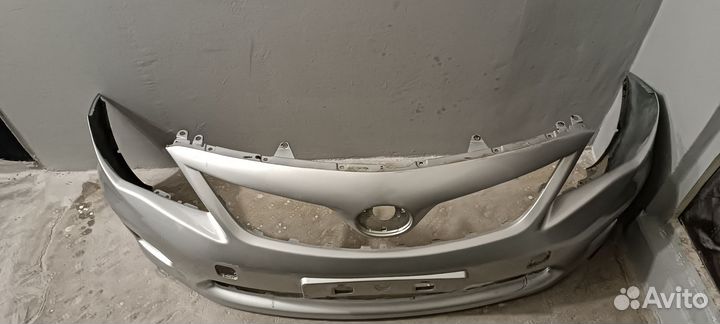 Бампер Toyota Corolla E150 рестайлинг