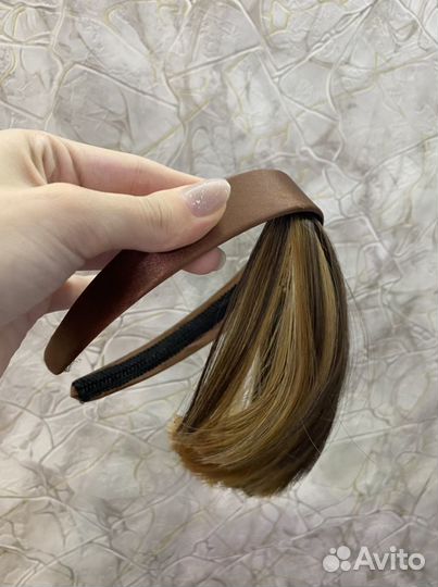 Шиньон из искусственных волос