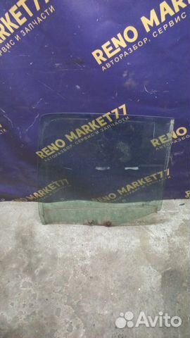 Стекло двери заднее левое Renault Symbol 2 седан 1