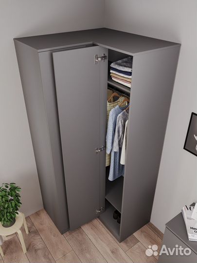 Мс Мори Шкаф угловой мшу 960.1 (мп) Графит