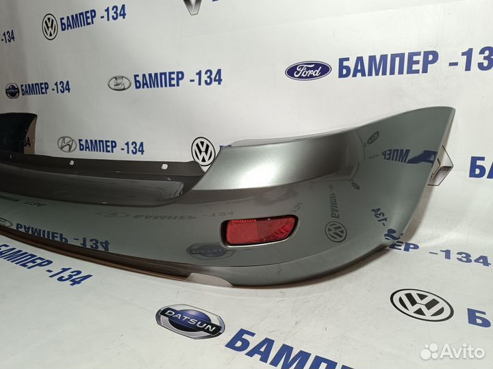 Бампер задний LADA kalina 1 универсал темно серый