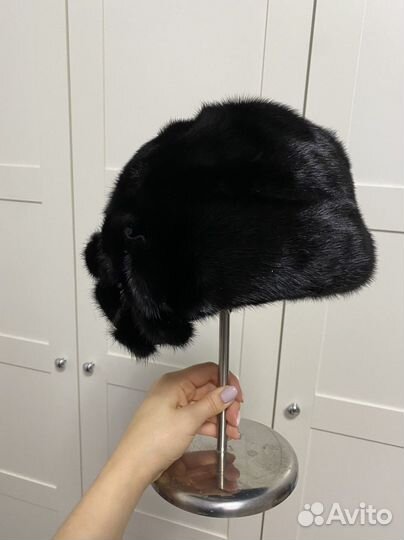 Шапка норковая женская