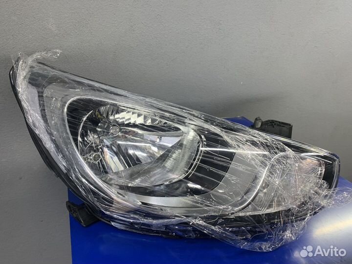 Фары на hyundai solaris