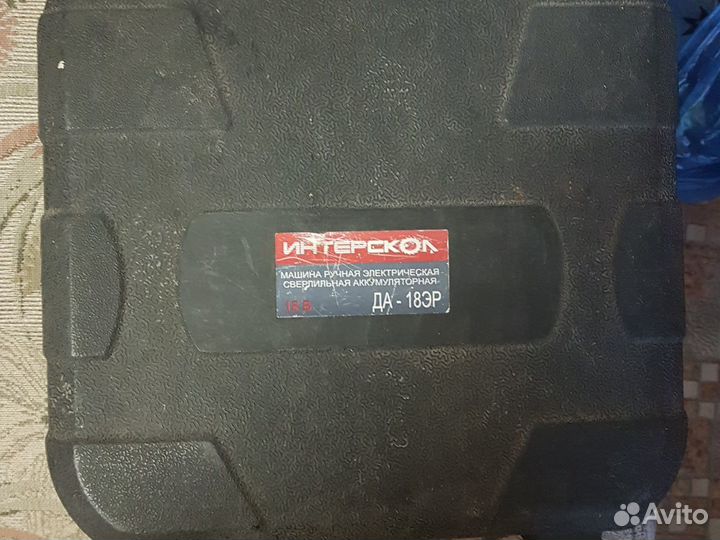 Аккумуляторная дрель Интерскол да-18эр