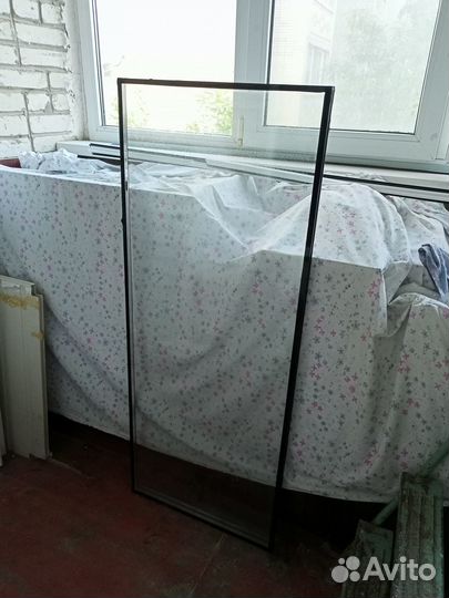 Балконный блок с дверью бу