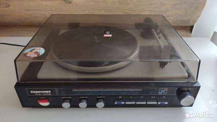 Радиола Серенада рэ-209, проигрыватель винила