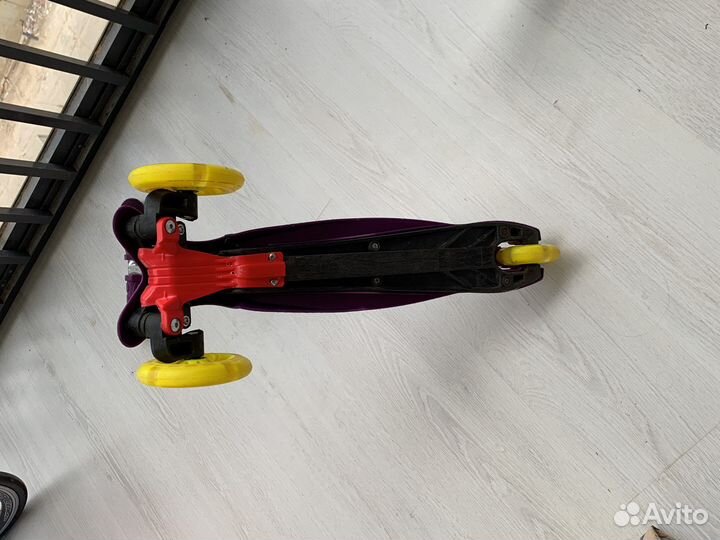 Самокат детский трехколесный бу