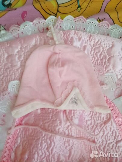 Конверт на выписку летний для девочки