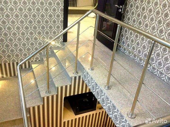 Перила для лестниц из нержавеющей стали