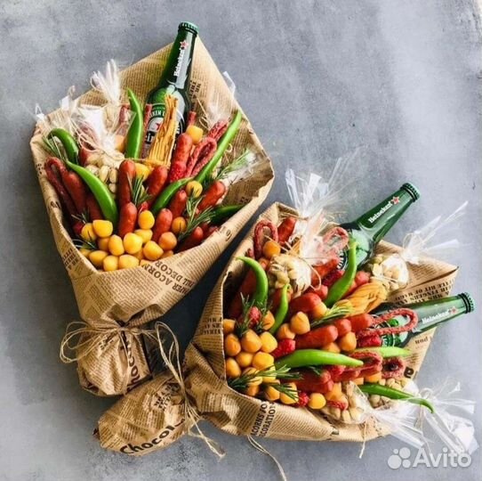 Съедобные букеты