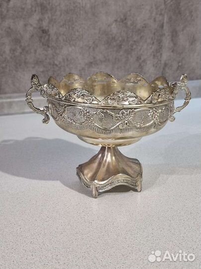 Конфетница металл