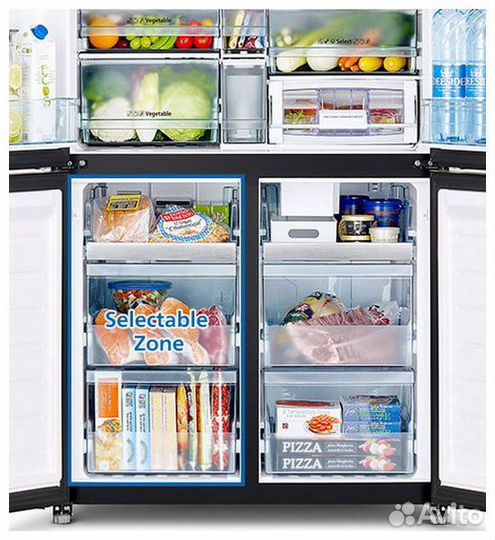 Холодильник Side by Side Hitachi R-WB 642 VU0 GBK