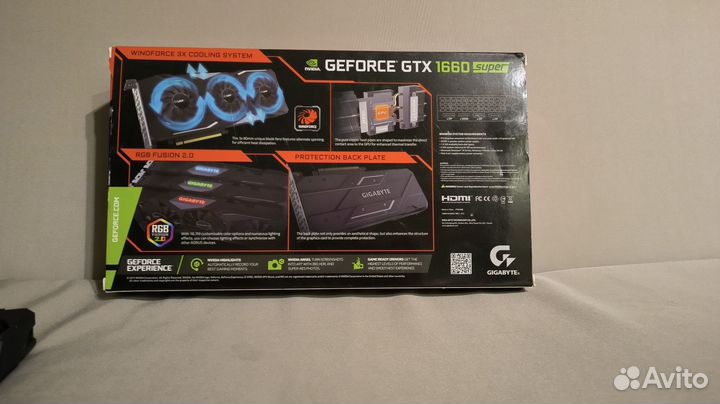 Видеокарта gigabyte gtx 1660 super 6gb