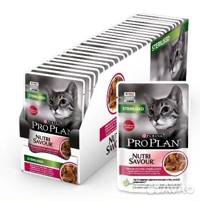 Purina Pro Plan паучи для кошек 85 г