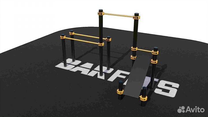 Воркаут Комплексы - Шведская стенка, турник